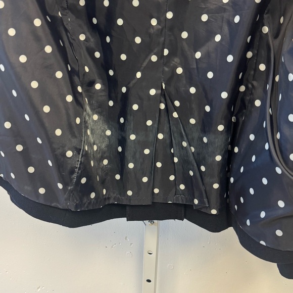 Brooks Brothers Petite Wool Blend Double Breasted Pea Coat Jacket Navy 10P - Picture 12 of 15